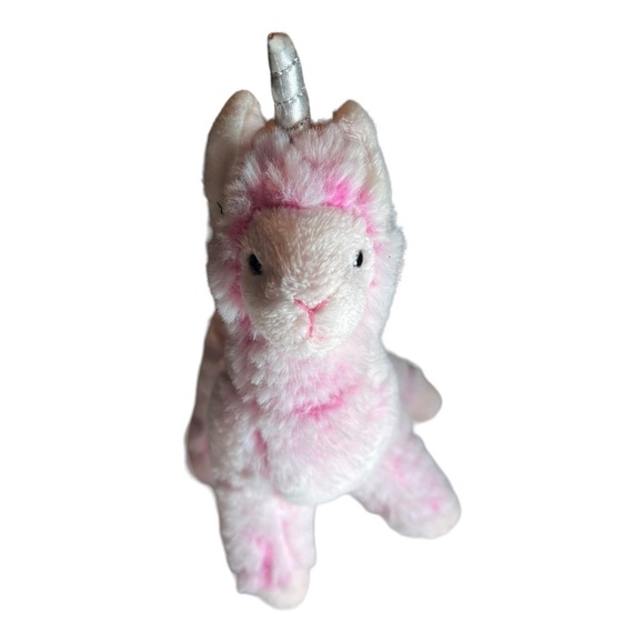 Douglas Llamacorn Plush Stuffed Animal Pink‎ Stuffed Llama Alpaca Animal Toy - Picture 5 of 8